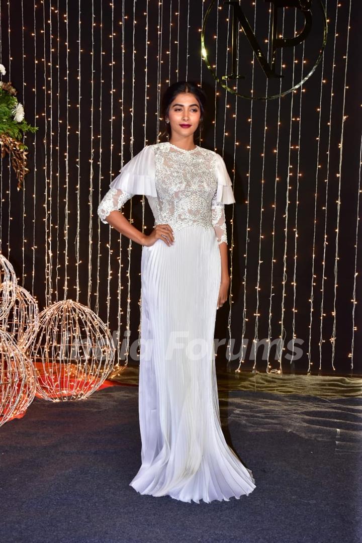 Pooja Hegde at Priyanka Chopra and Nick Jonas Wedding Reception, Mumbai