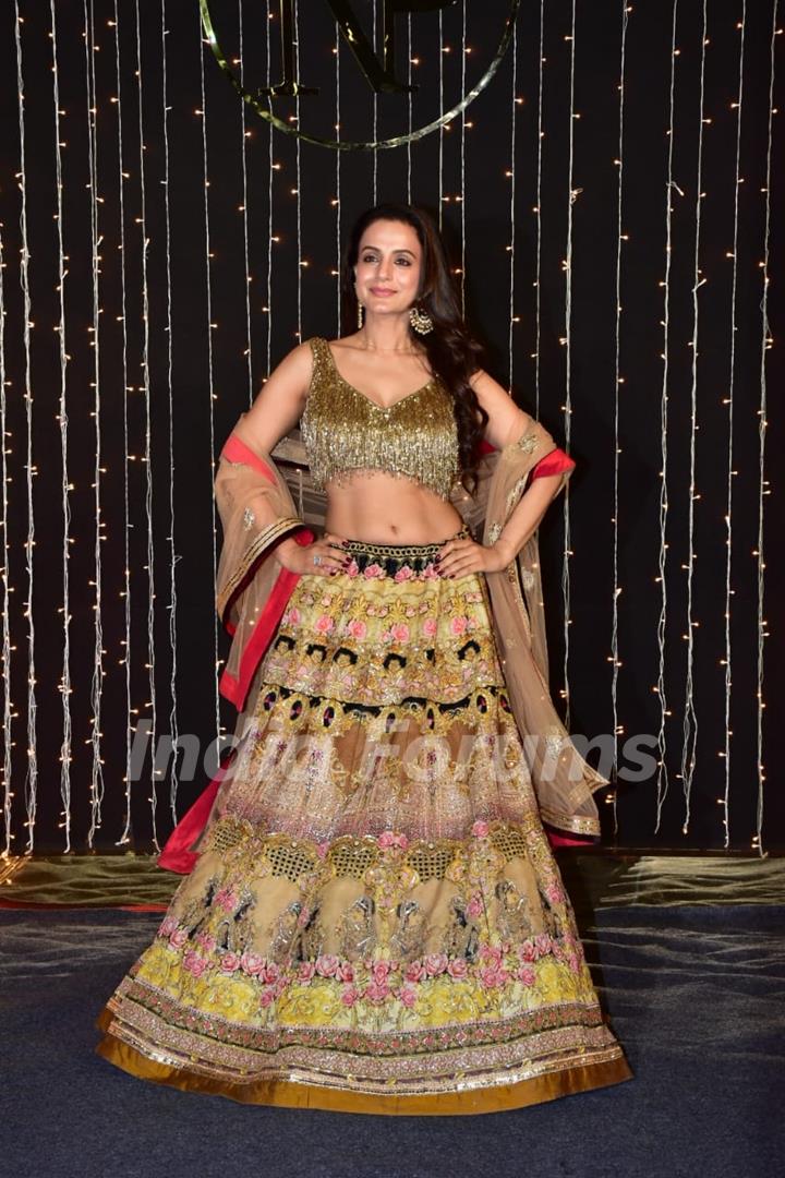 Ameesha Patel at Priyanka Chopra and Nick Jonas Wedding Reception, Mumbai