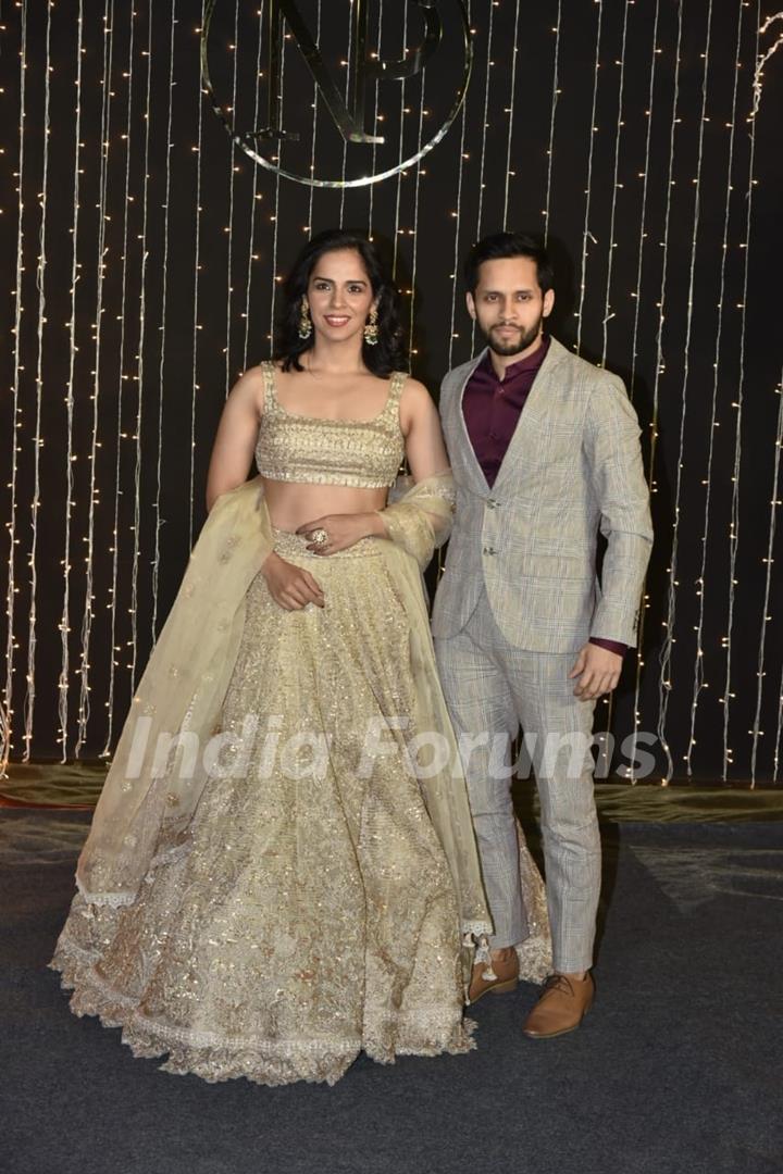 Saina Nehwal at Priyanka Chopra and Nick Jonas Wedding Reception, Mumbai