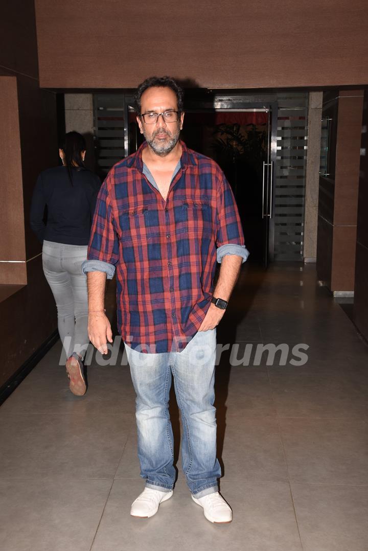 Aanand L Rai spotted for Zero's Screening