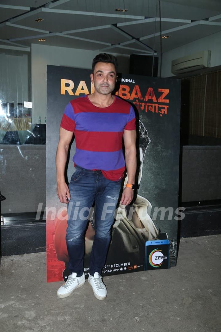 Bobby Deol at Rangbaaz Screening