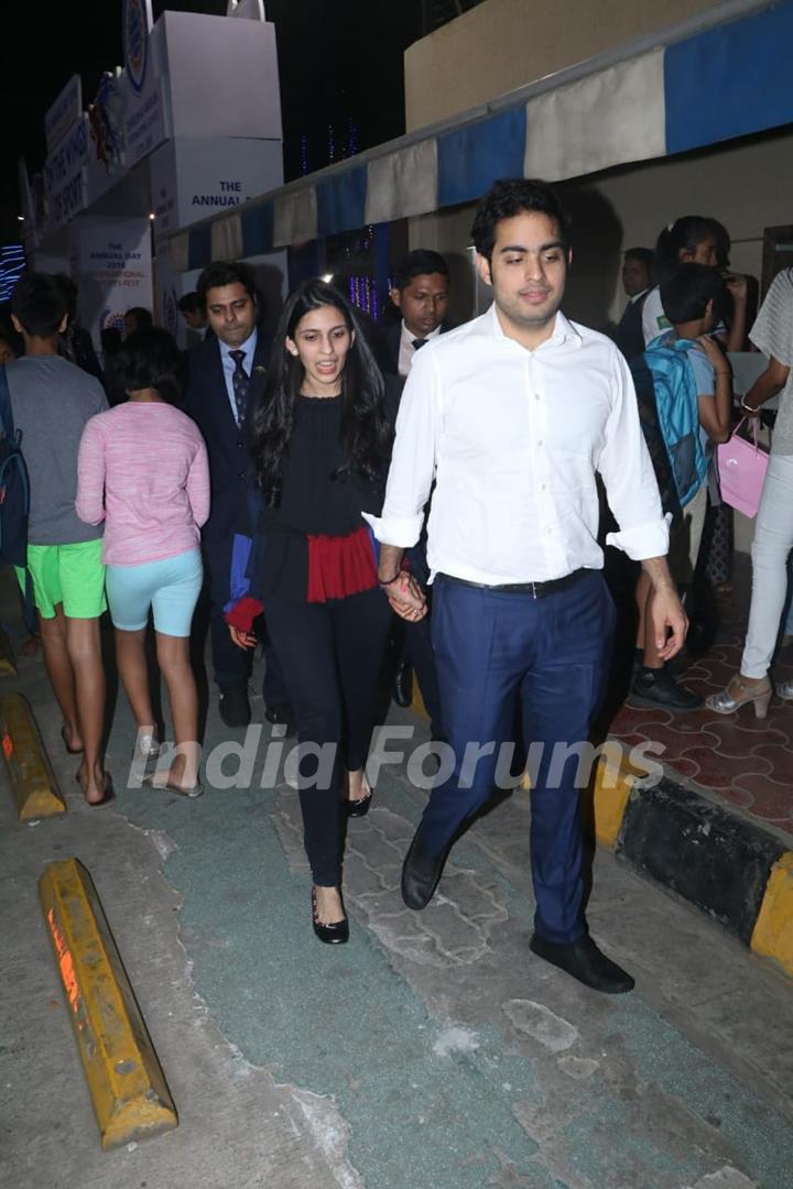 Celebrities snapped at Ambani School