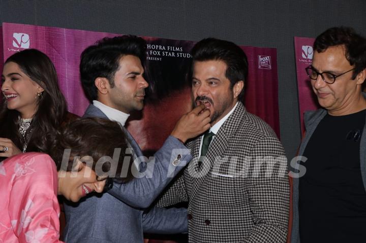 Anil Kapoor celebrates his birthday at trailer launch