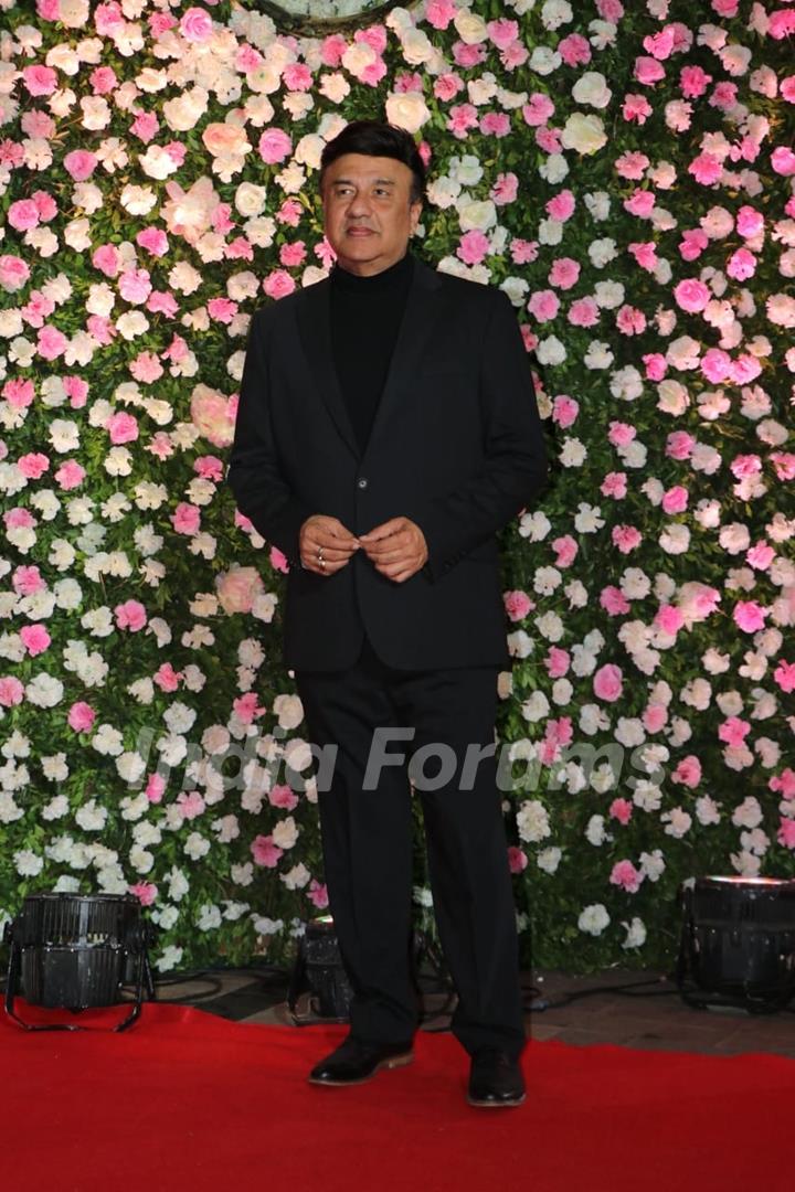 Anu Malik at Kapil Sharma and Ginni Chatrath's Live Reception, Mumbai