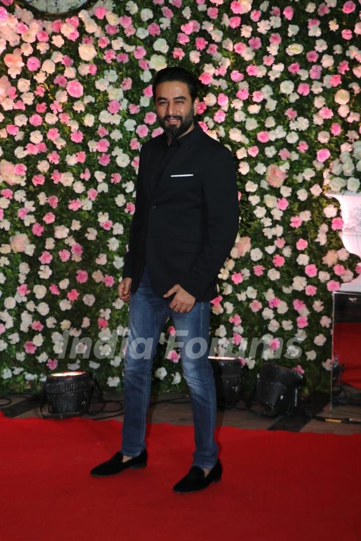 Shekhar Ravjiani at Kapil Sharma and Ginni Chatrath's Reception, Mumbai