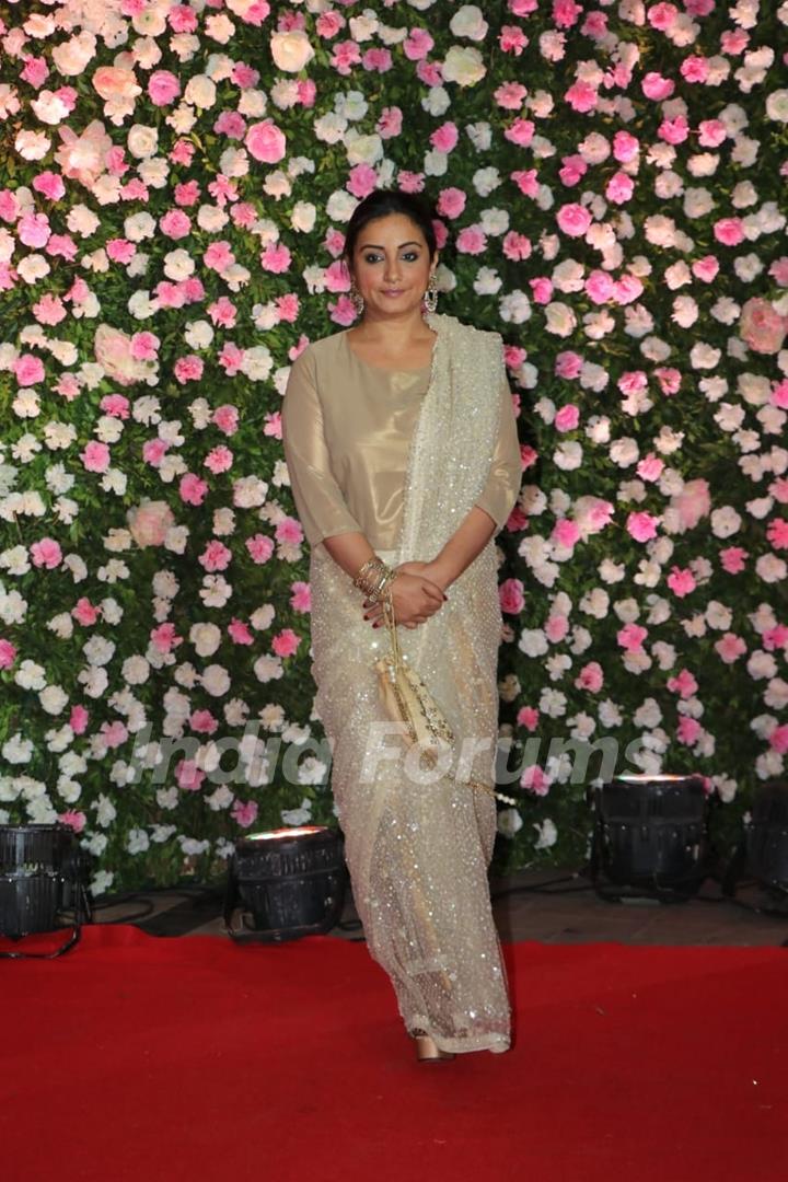 Divya Dutta at Kapil Sharma and Ginni Chatrath's Reception, Mumbai