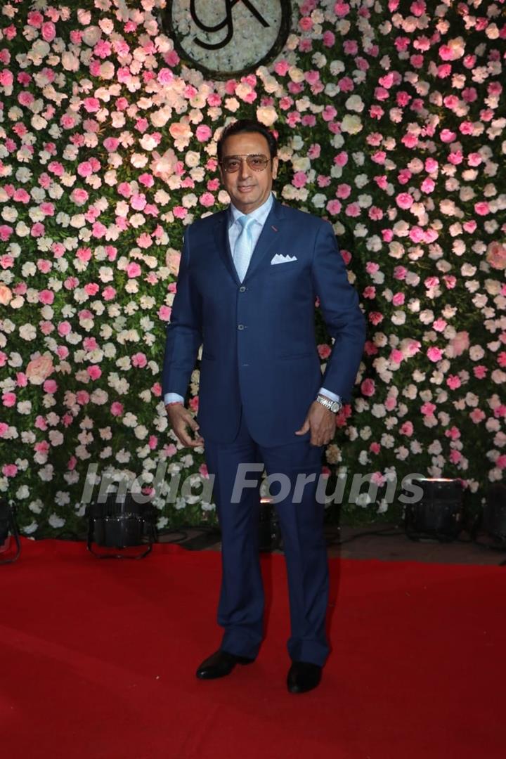 Gulshan Grover at Kapil Sharma and Ginni Chatrath's Reception, Mumbai