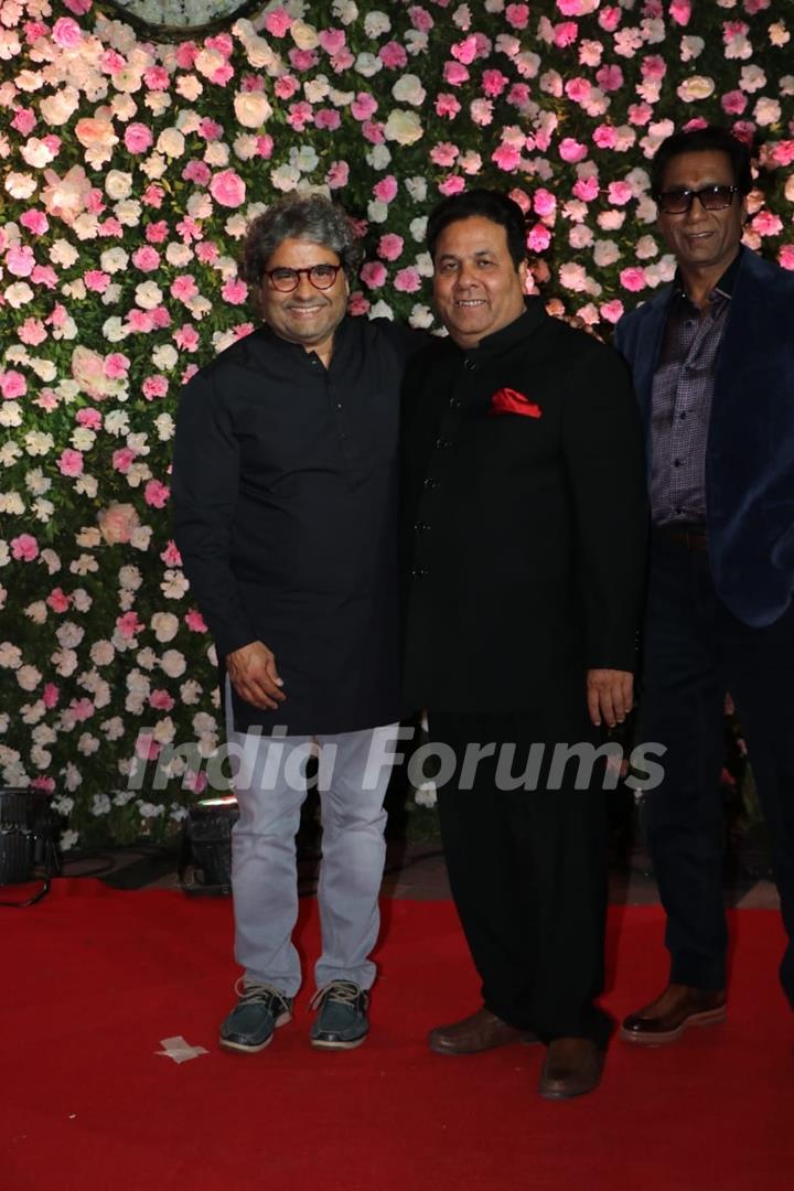 Vishal Bharadwaj at Kapil Sharma and Ginni Chatrath's Reception, Mumbai