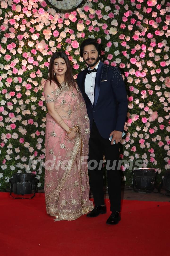 Shreyas Talpade at Kapil Sharma and Ginni Chatrath's Reception, Mumbai