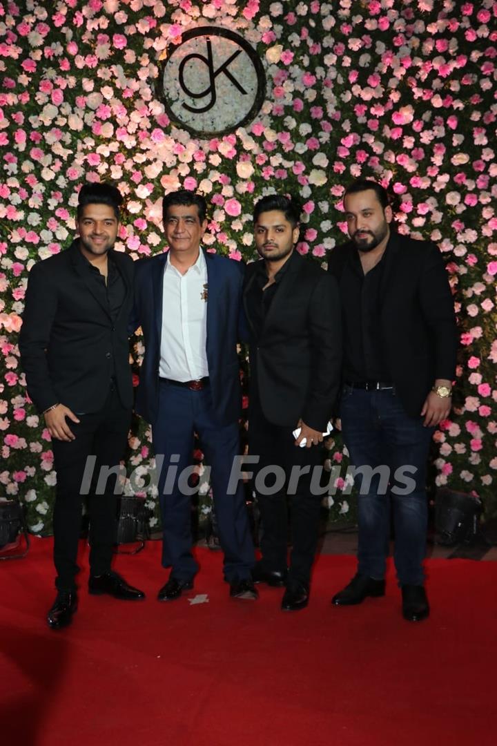 Celebrities at Kapil Sharma and Ginni Chatrath's Reception, Mumbai