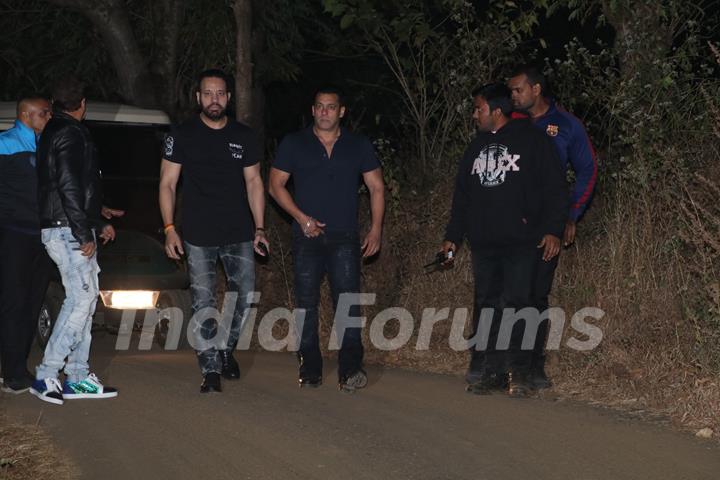 Salman Khan at his birthday bash