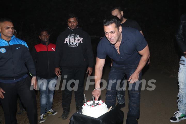 Salman Khan at his birthday bash