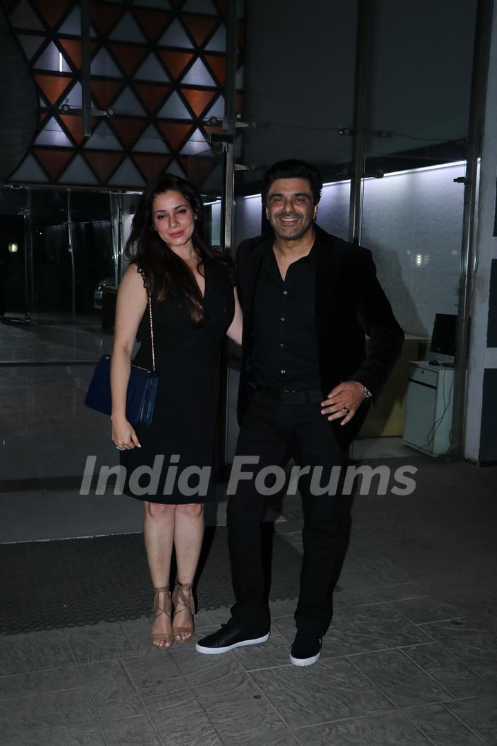 Samir Soni along with his wife attends Sanjay Kapoor's New Year Bash