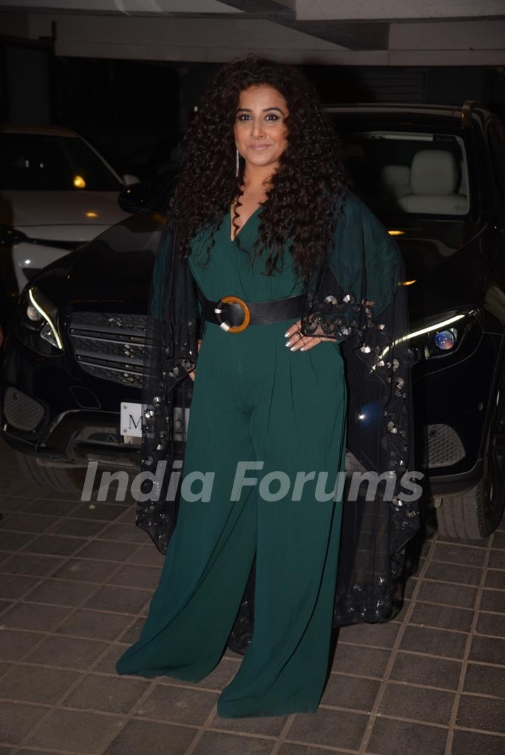 Vidya Balan at her birthday bash