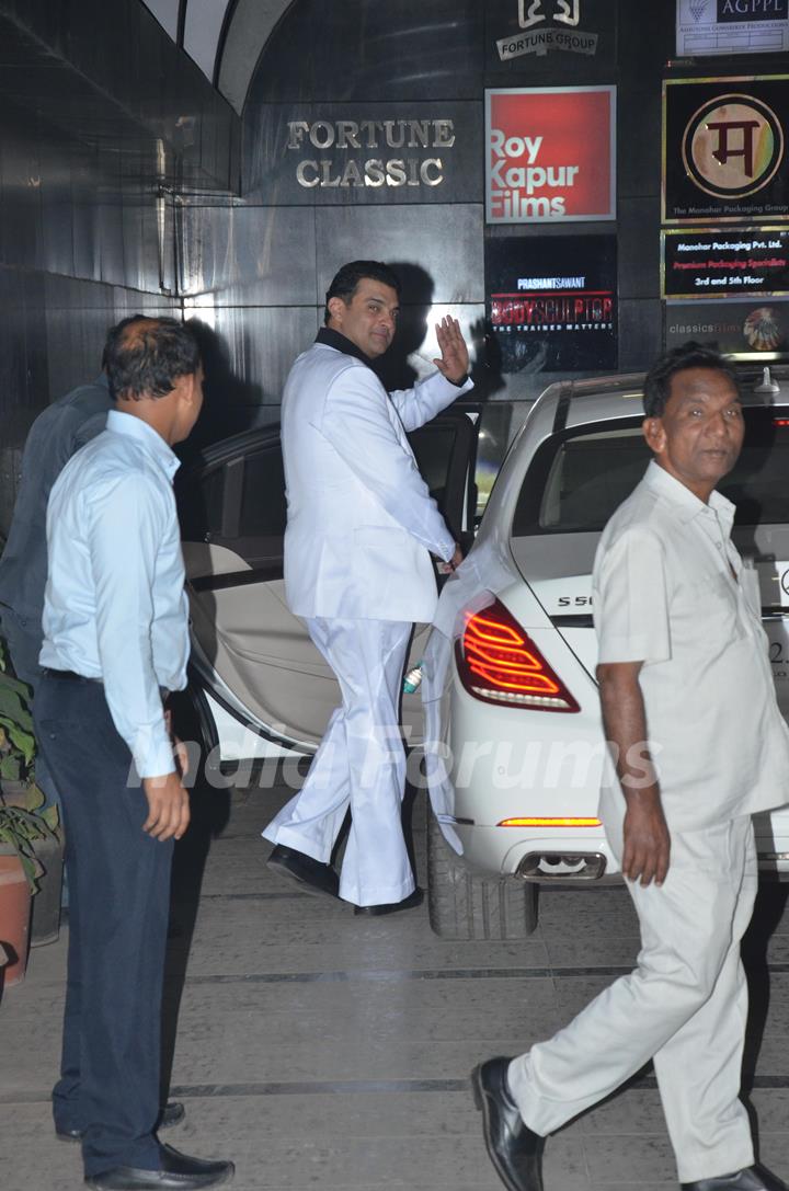 Siddharth Roy Kapur at  Vidya Balan's birthday bash