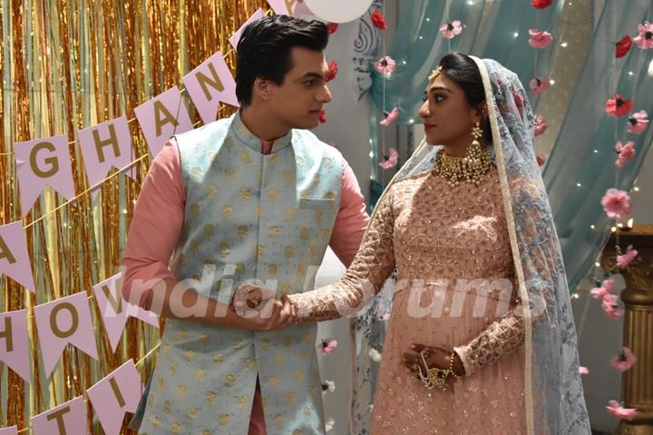 Kartik and Kirti brother sister bonding at Baby Shower from Yeh Rishta Kya Kehlata Hai