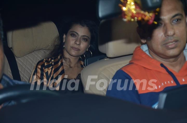 Kajol at Simmba success bash