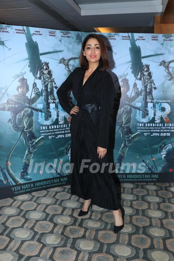 Yami Gautam at URI promotions