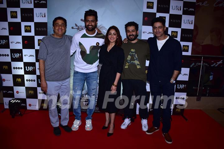 The Star-Cast snapped at URI screening