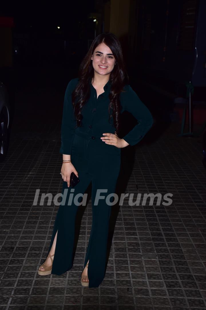 Radhika Madan snapped at URI screening