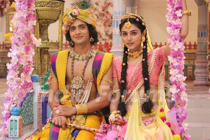 Radha and Krishna from RadhaKrishn