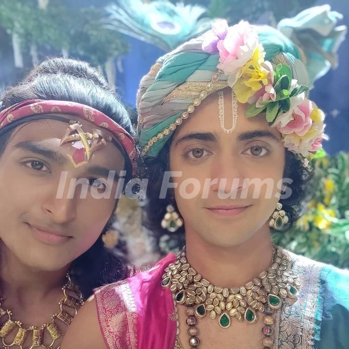 Krishna and Balram from RadhaKrishn