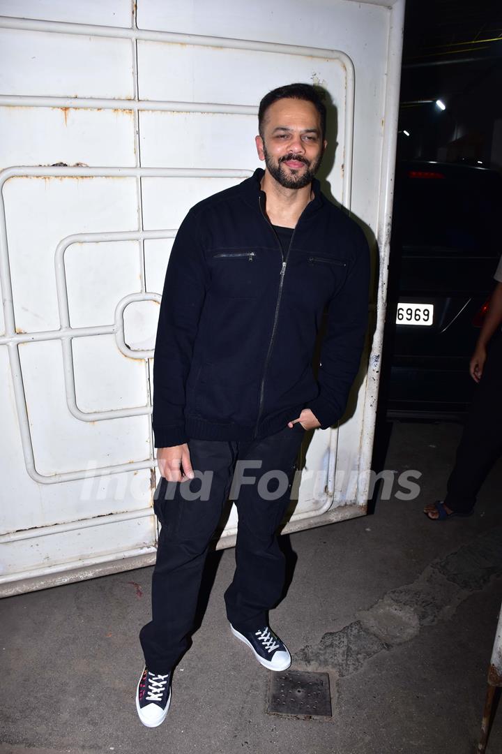 Rohit Shetty snapped during the screening of 'URI'