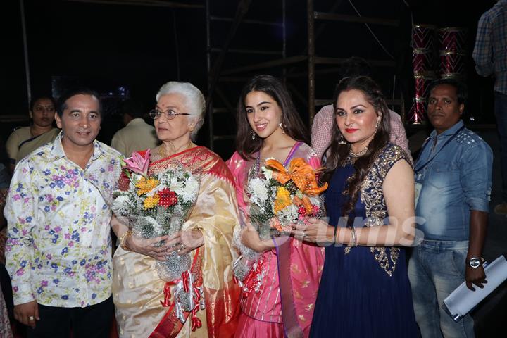 Sara Ali Khan, Jaya Prada snapped at Marathi Taraka Awards 2019