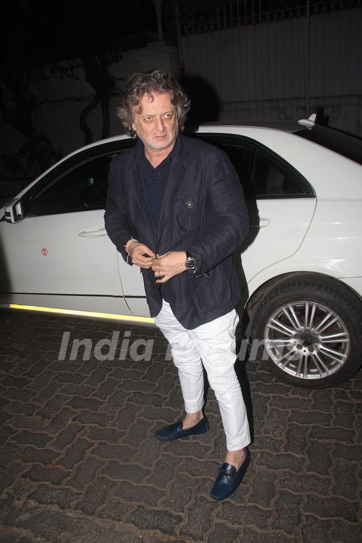 Rohit Bal at Sidharth Malhotra's birthday bash