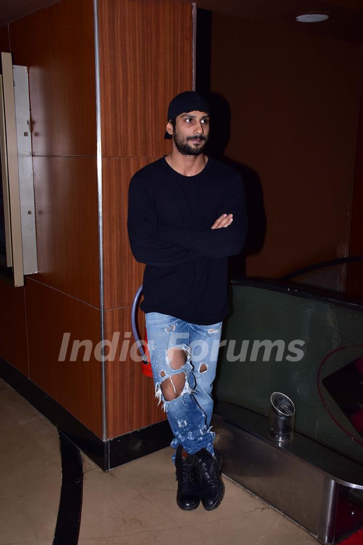 Prateik Babbar at 'Bombairiya' screening