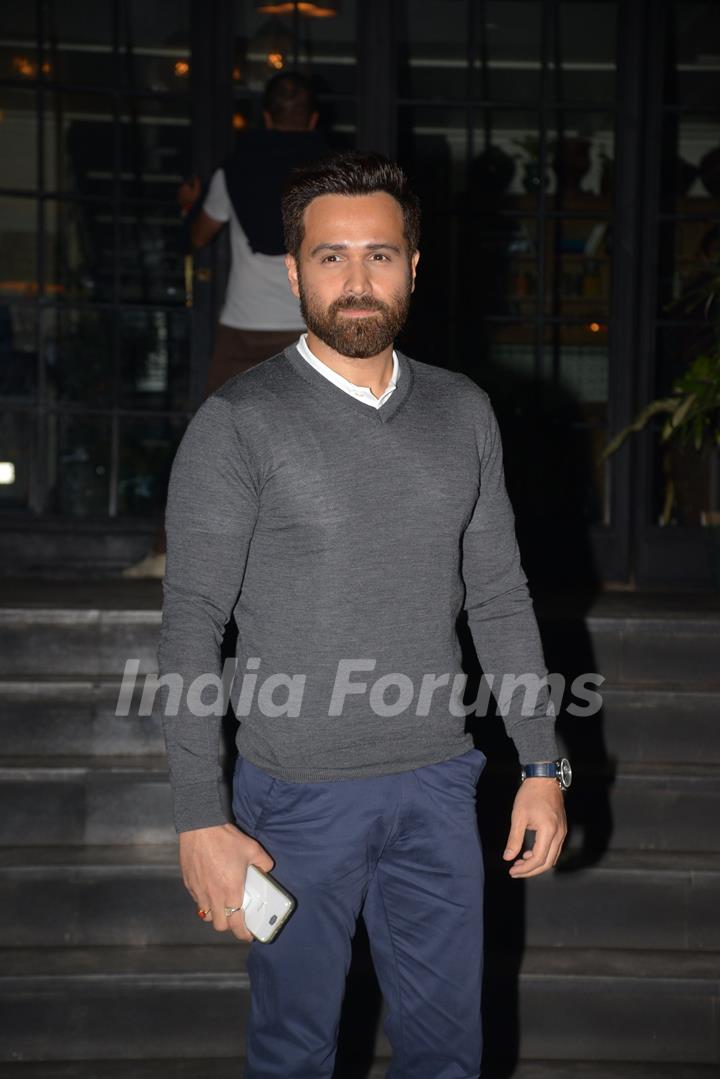 Emraan Hashmi at 'Why Cheat India' screening