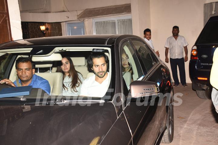 Varun Dhawan at Cheat India Special Screening