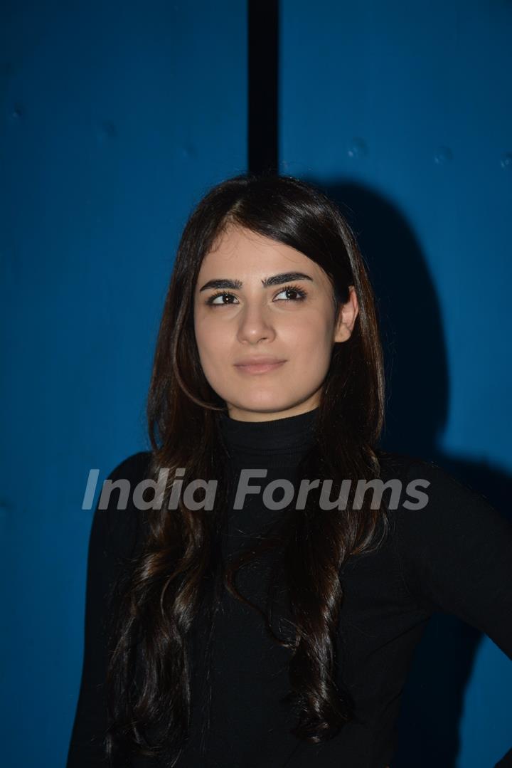 Radhika Madan celebrate URI's success