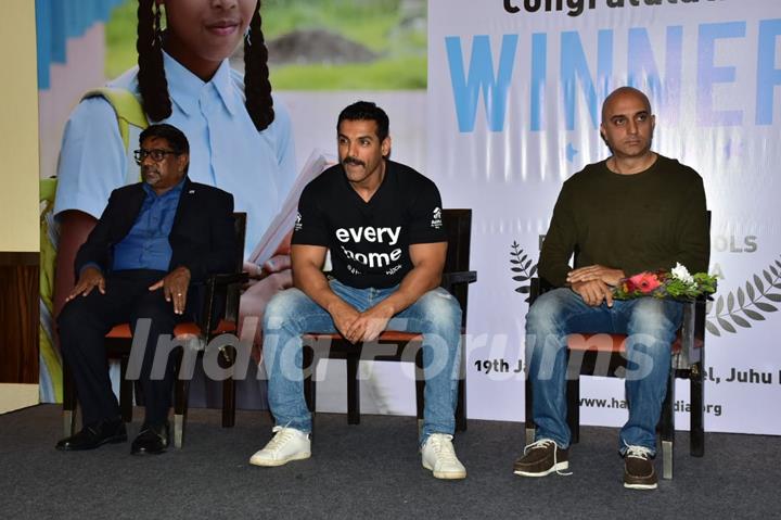 John Abraham snapped at an event for a social cause