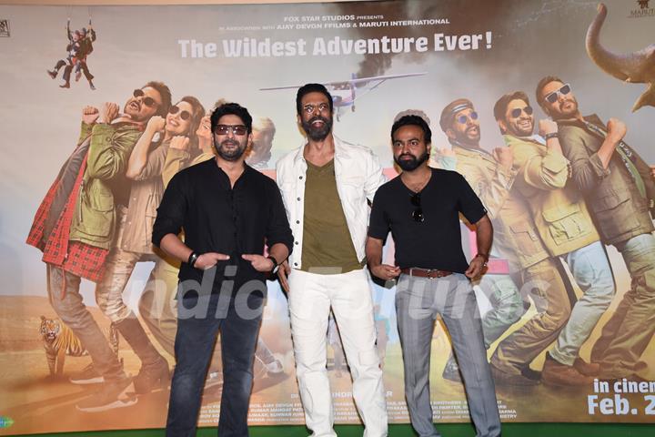 Celebrities at the trailer launch of 'Total Dhamaal'