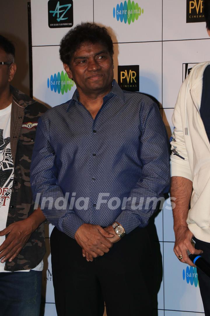 Johny Lever at the trailer launch of 'Total Dhamaal'