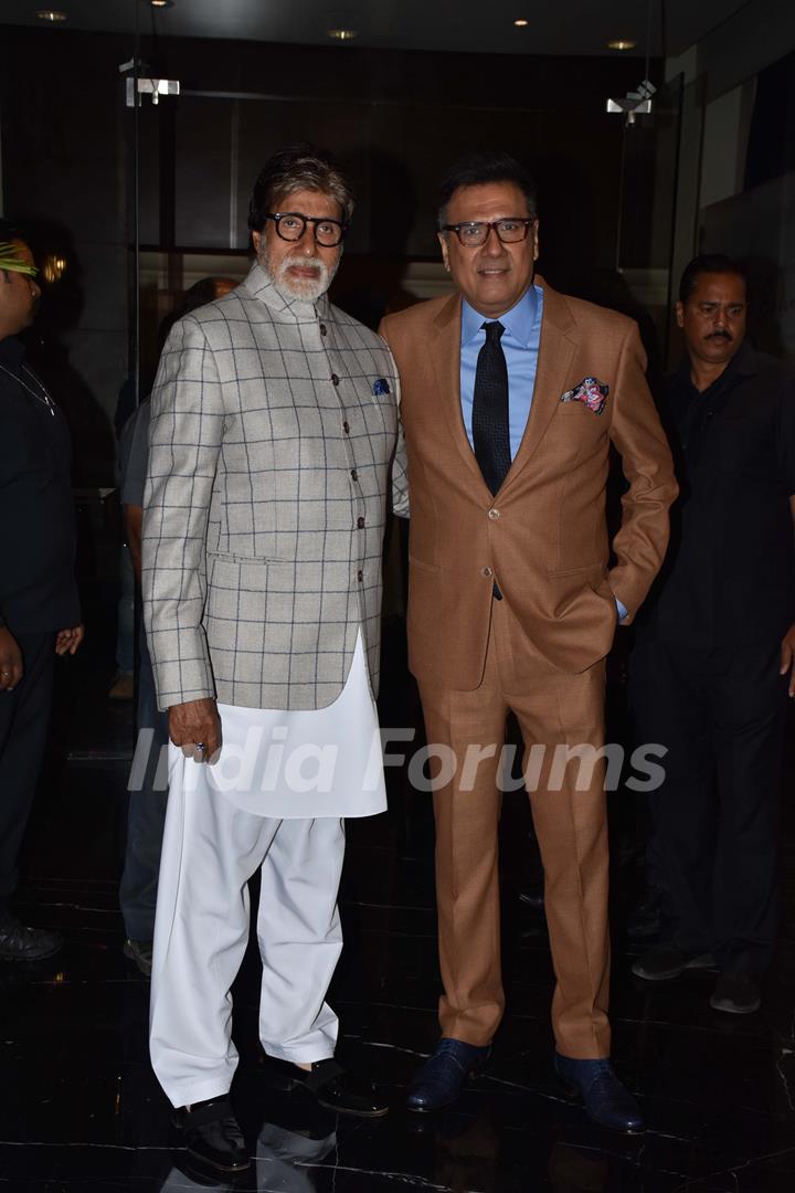 Amitabh Bachchan at the launch of Boman Irani's production house