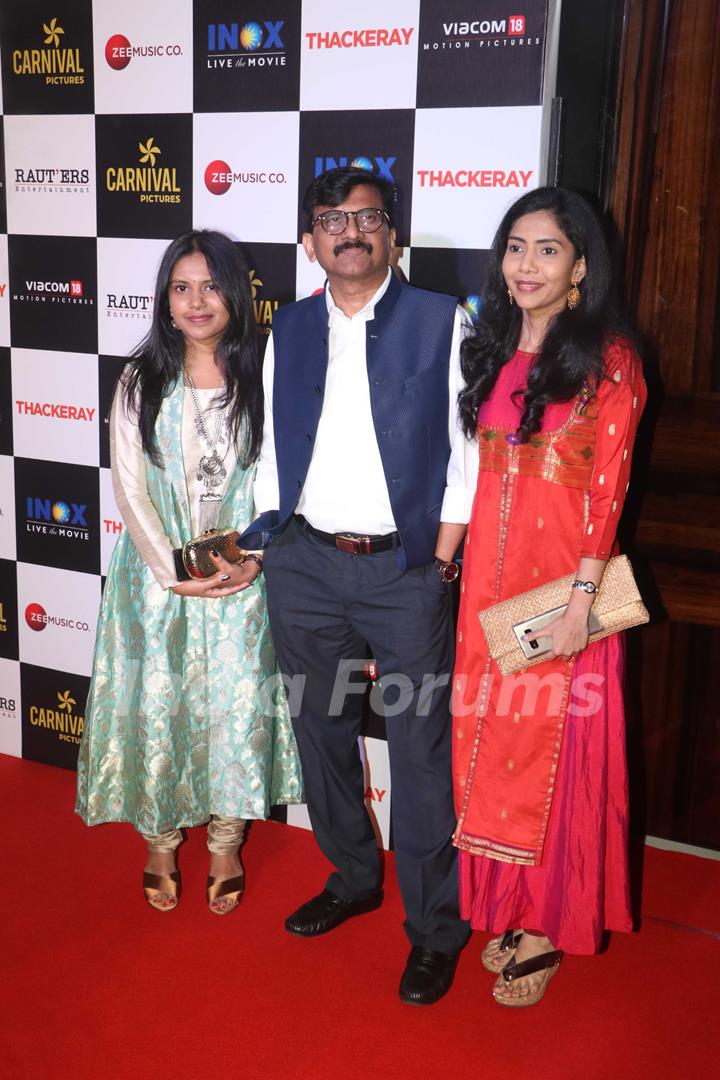 Celebrities spotted at Thackeray movie screening