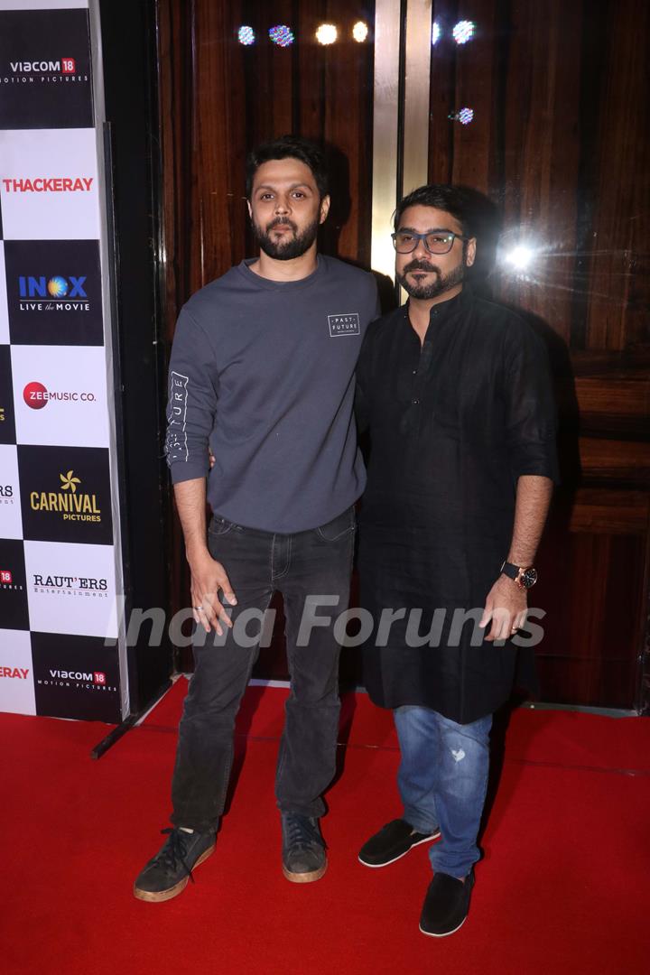 Celebrities spotted at Thackeray movie screening