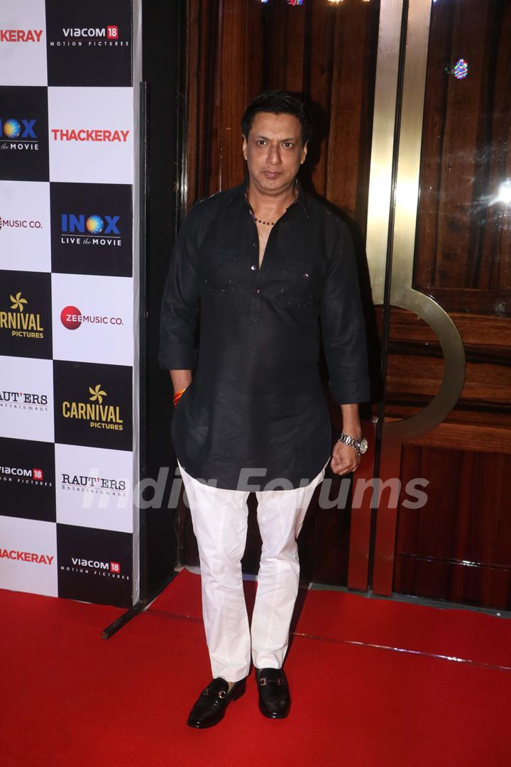 Madhur Bhandarkar spotted at Thackeray movie screening