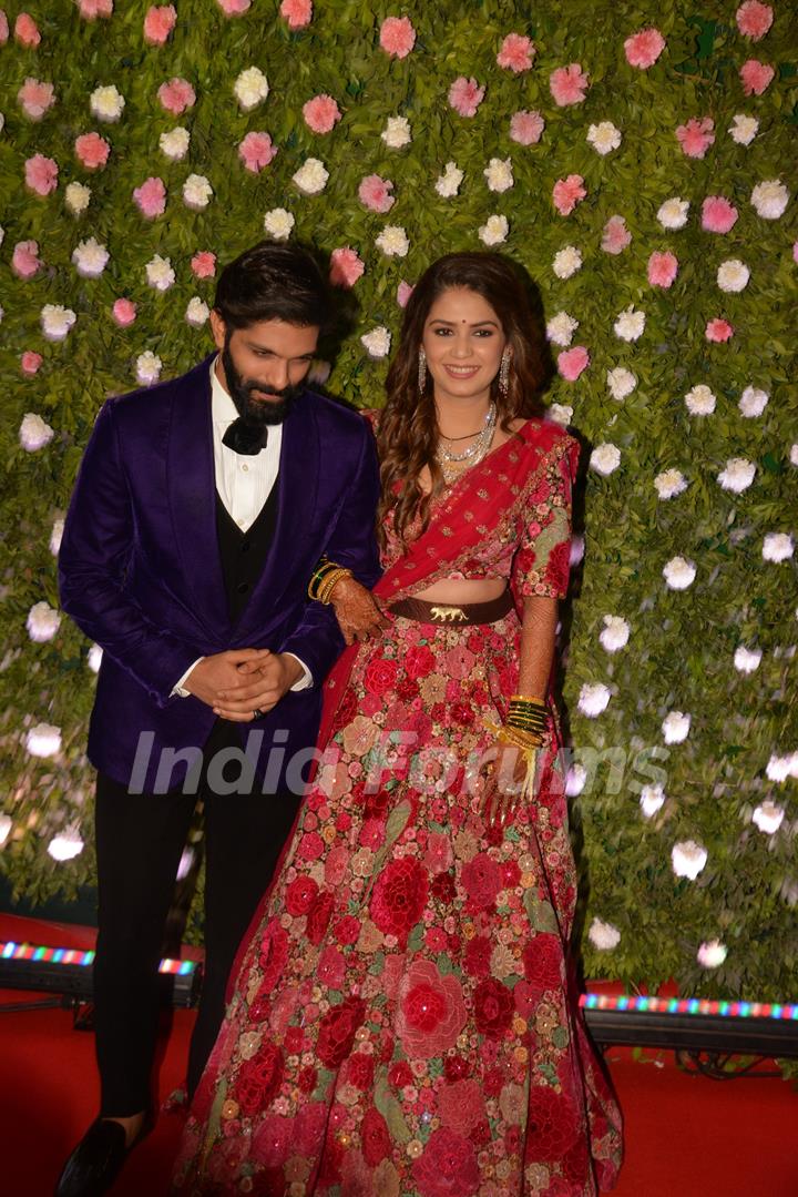 Actors at Amit Thackeray's reception