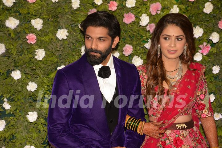 Actors at Amit Thackeray's reception