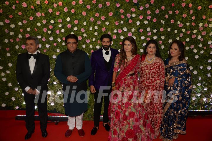 Actors at Amit Thackeray's reception