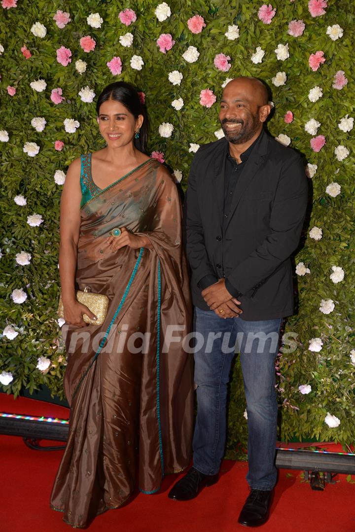 Sonali Kulkarni at Amit Thackeray's reception