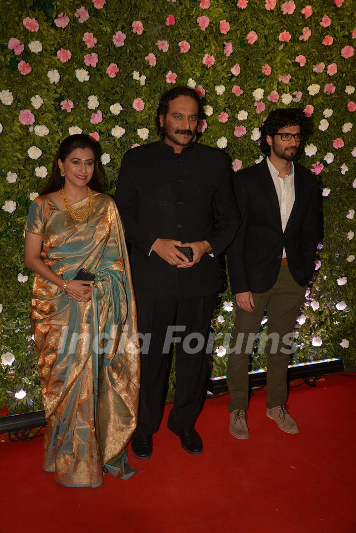 Actors at Amit Thackeray's reception