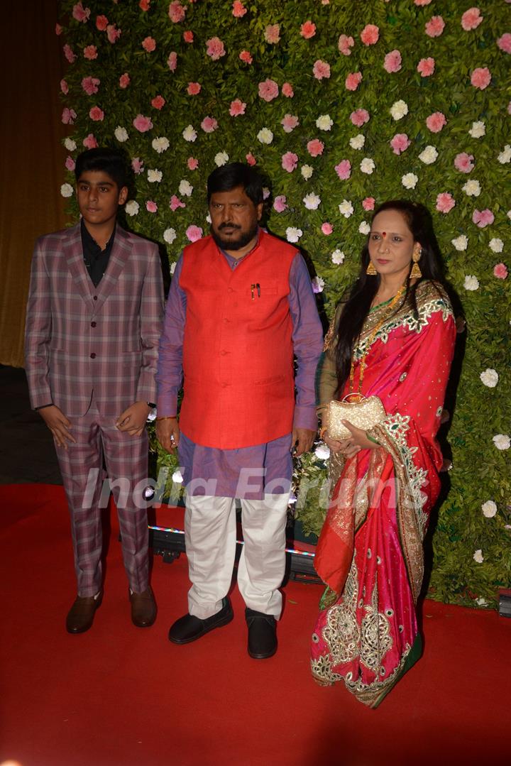 Actors at Amit Thackeray's reception