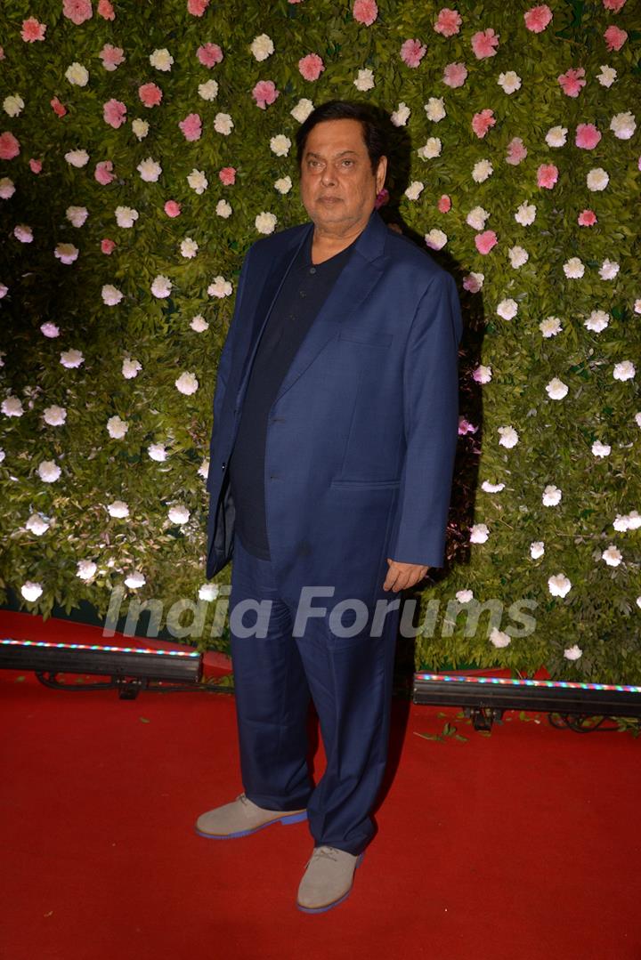 David Dhawan at Amit Thackeray's reception