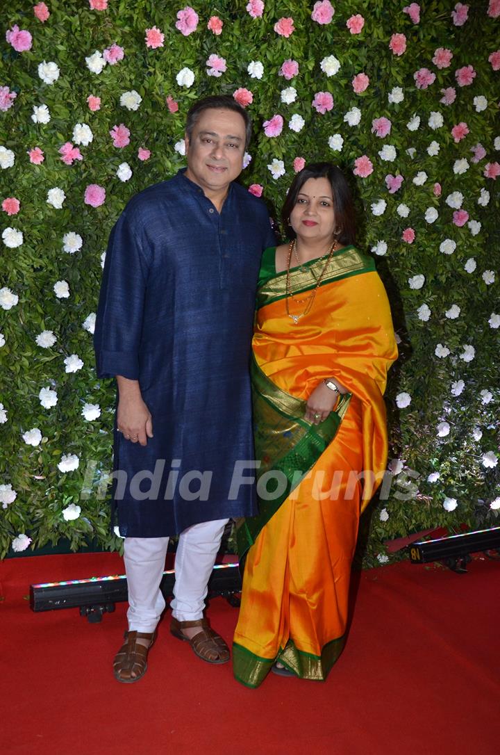 Actors at Amit Thackeray's reception