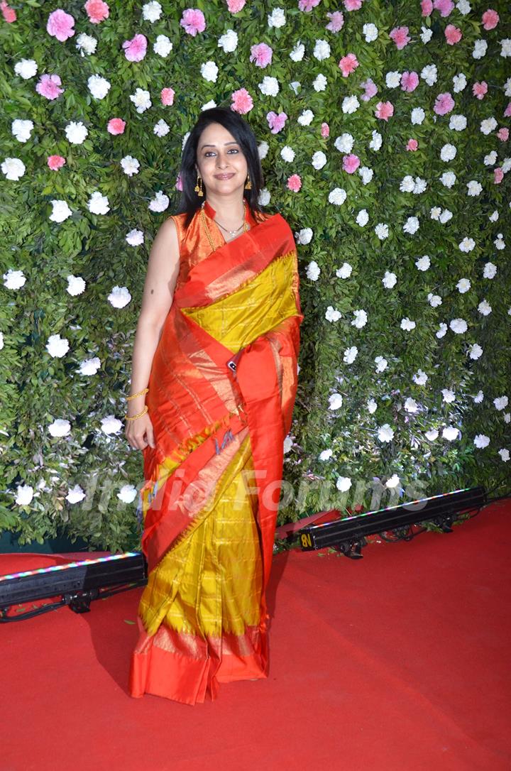 Actors at Amit Thackeray's reception