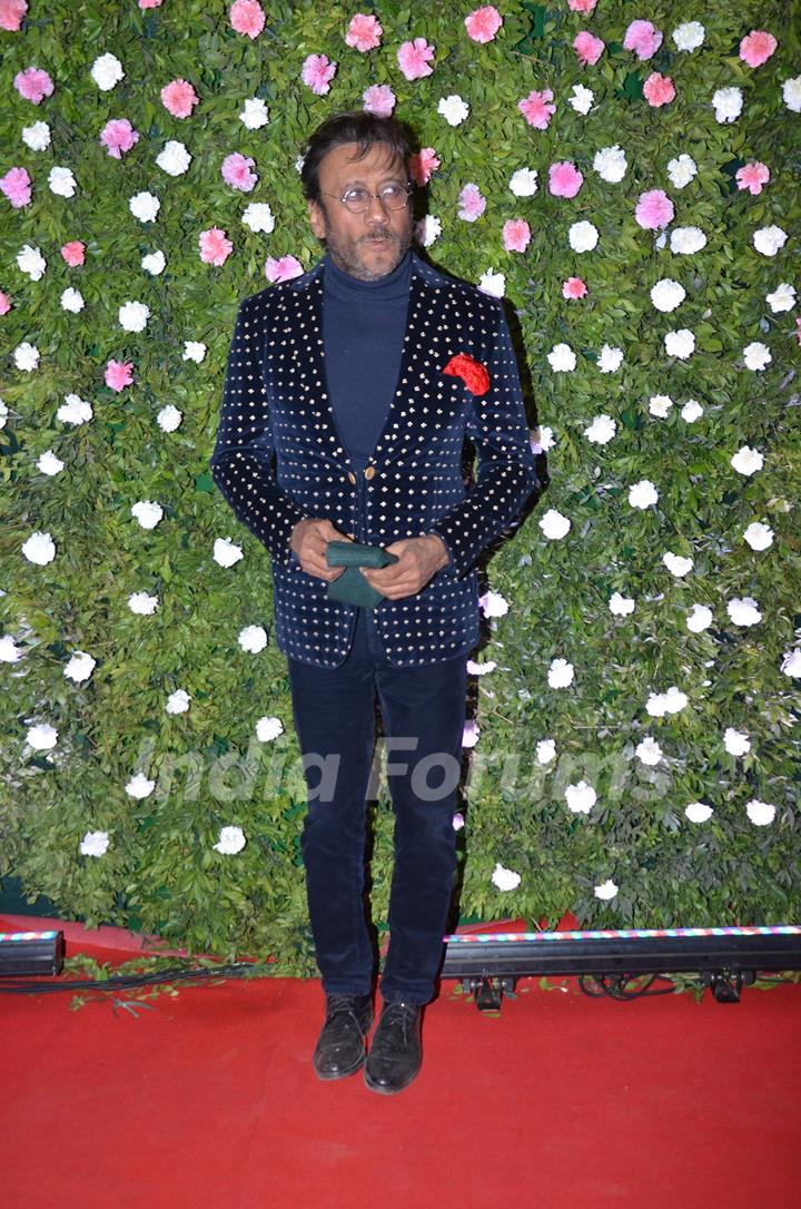 Jackie Shroff at Amit Thackeray's reception